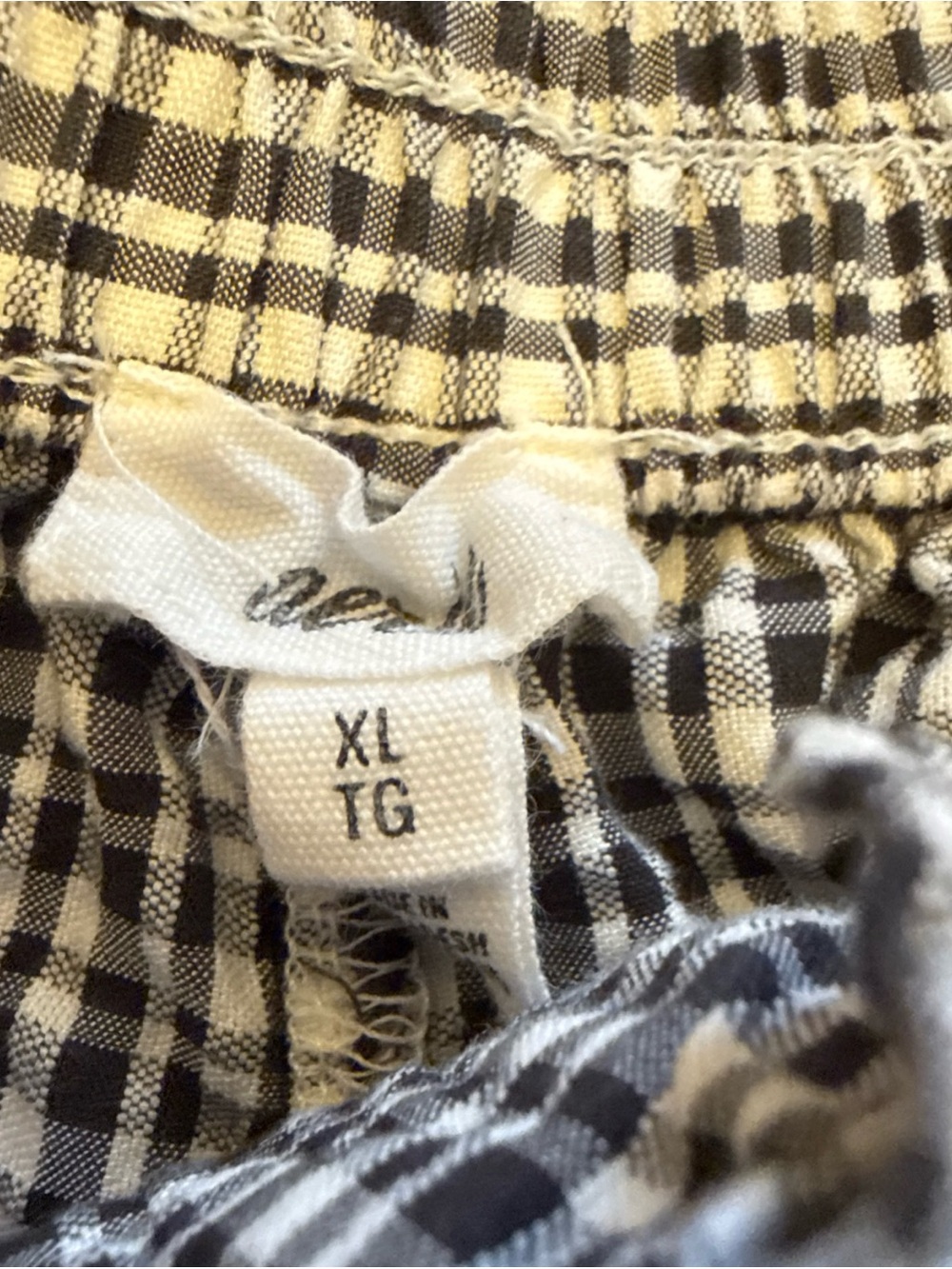 Aerie Black/White Check Boxer Briefs Sleep shorts XL Seersucker - Picture 2 of 7